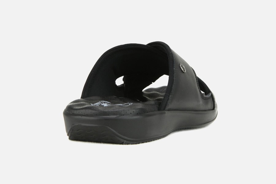 Men Panama Jack | Panama Jack - Magellan Noir Sandals On Labotte