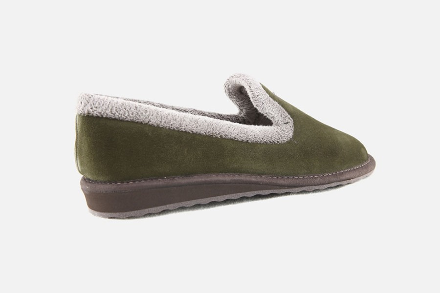 Women Nordikas | Nordikas - Fjord Olive Low Slippers On Labotte