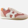 Women Hogan | Hogan - Hogan Olympia Z Rose Blanc Sneakers On Labotte