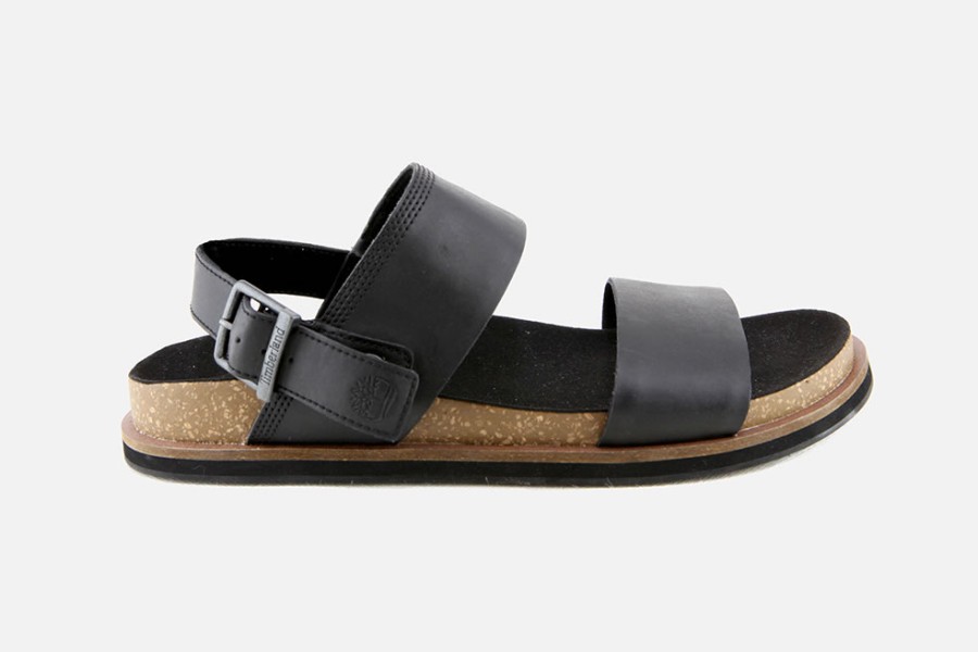 Men Timberland | Timberland - Amalfi Vibes Sandal Black Sandals On Labotte