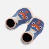Girls Collégien | Collegien - T Rex Bleu Multi Slippers-Socks On Labotte