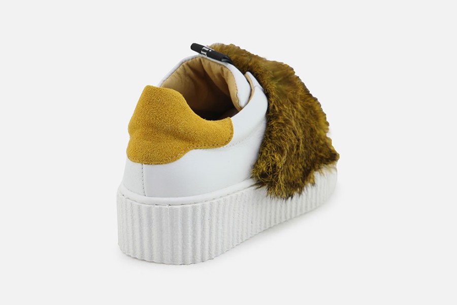 Women Nude of Scandinavia | Nude Of Scandinavia - Orem Blanc Sun Sneakers On Labotte