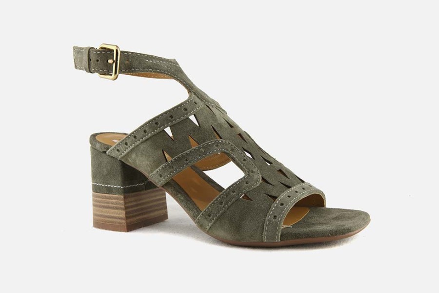 Women Alpe | Alpe - Assuna Army Sandals On Labotte