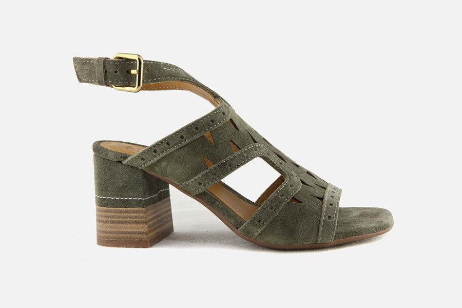 Women Alpe | Alpe - Assuna Army Sandals On Labotte