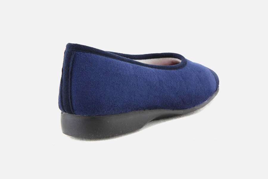 Women Exquise | Exquise - Lodge Bleu Low Slippers On Labotte