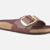 Women Birkenstock | Birkenstock - Madrid Bb Patent Chocolate Sandals On Labotte