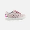 Girls Romagnoli | Romagnoli - Ornella Rosa Lace-Up Shoes On Labotte