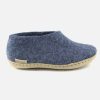 Girls Glerups | Glerups - Gladinou Blue Low Slippers On Labotte