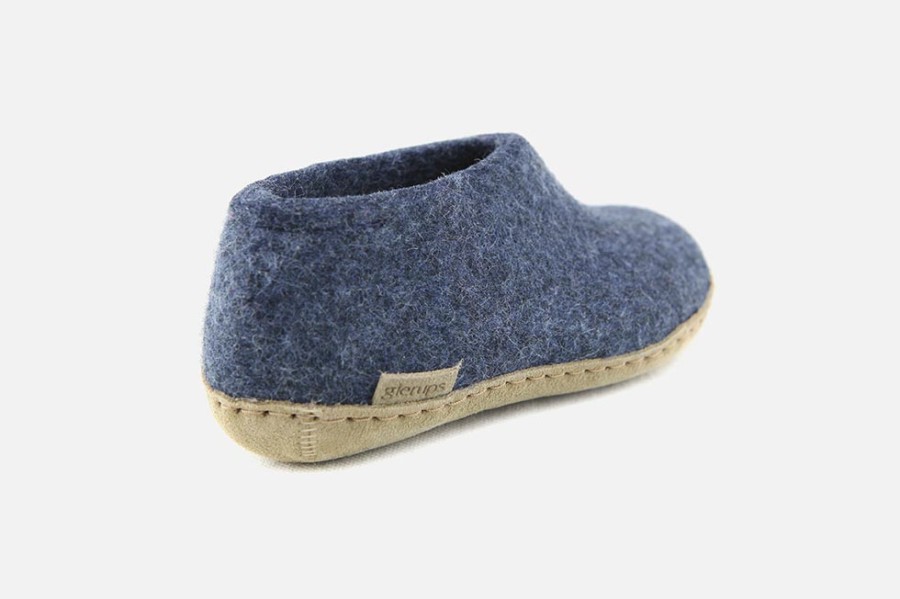 Girls Glerups | Glerups - Gladinou Blue Low Slippers On Labotte