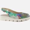 Women Brunate | Brunate - Biarritz Floral Multi Sandals On Labotte
