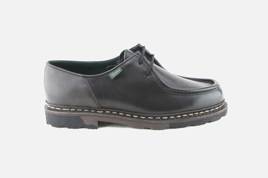 Men Paraboot | Paraboot - Michael Rework Noir Derbies On Labotte