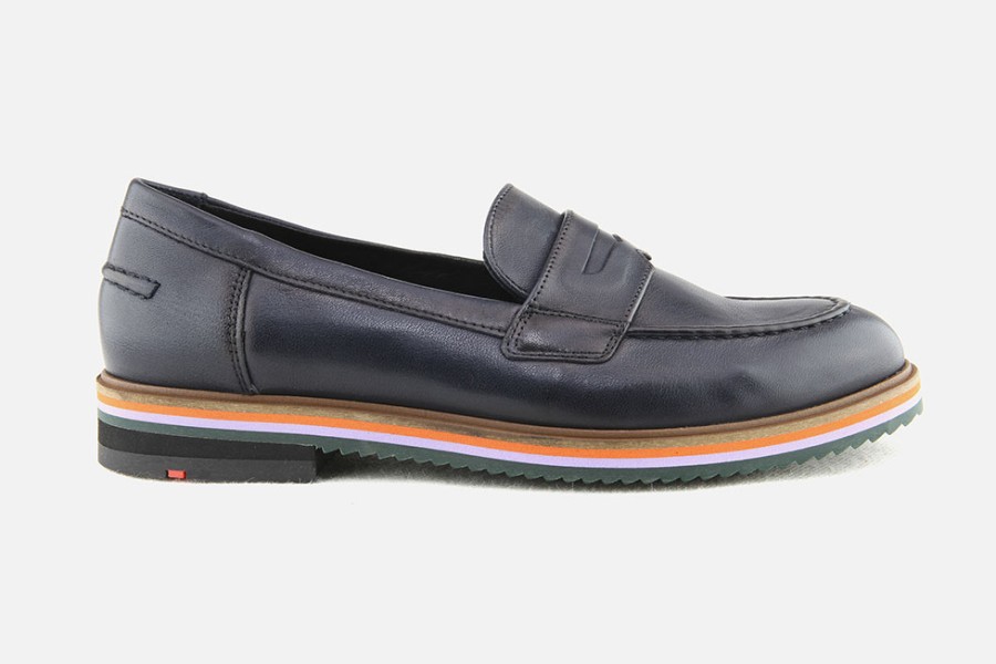 Women LLOYD | Lloyd - Gin Moc Night Loafers On Labotte
