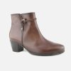 Women Gabor | Gabor - Joconda Marron Ankle Boots On Labotte
