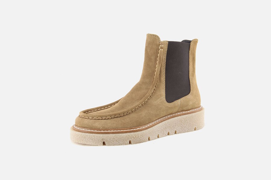 Women Weekend | Weekend - Wapiti Sandy Ankle Boots On Labotte