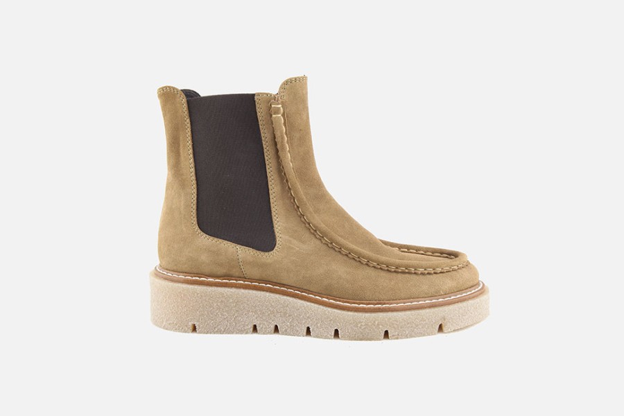 Women Weekend | Weekend - Wapiti Sandy Ankle Boots On Labotte