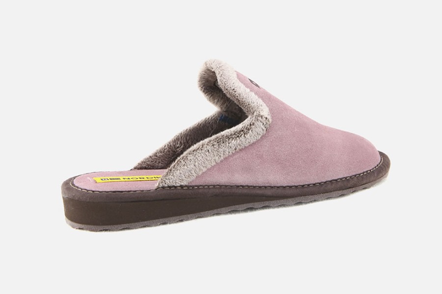 Women Nordikas | Nordikas - Datcha Purple Low Slippers On Labotte