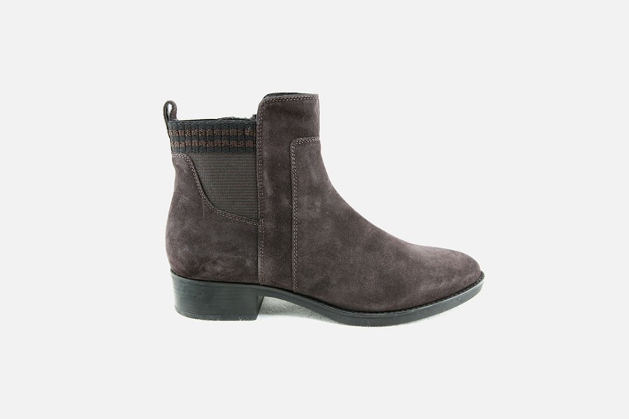 Women Geox | Geox - Felicity Boots Coffee Ankle Boots On Labotte