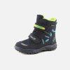 Boys Superfit | Superfit - Bernina Bleu Gtx Velcro Shoes On Labotte