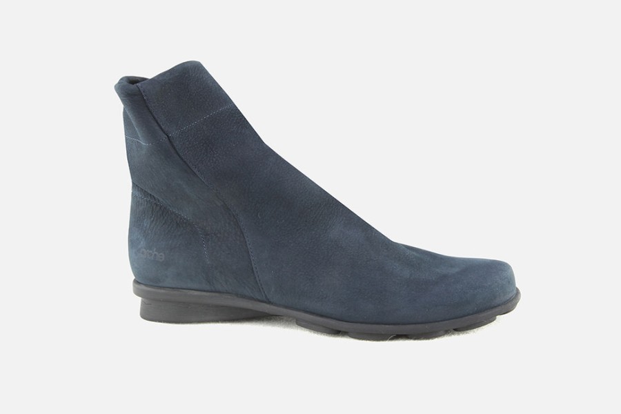 Women Arche | Arche - Deniki Bleu Ankle Boots On Labotte