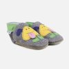 Girls Inch Blue | Inch Blue - Tire La Langue Denim Layette Shoes On Labotte