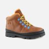 Girls Camper | Camper - Brutus Kid Camel Lace-Up Boots On Labotte