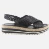 Women Pons Quintana | Pons Quintana - Majorque Black Sandals On Labotte