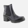 Women Felmini | Felmini - Laromara Black Ankle Boots On Labotte