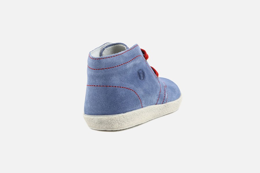 Girls Falcotto | Falcotto - Pilote Ciel Lace-Up Boots On Labotte