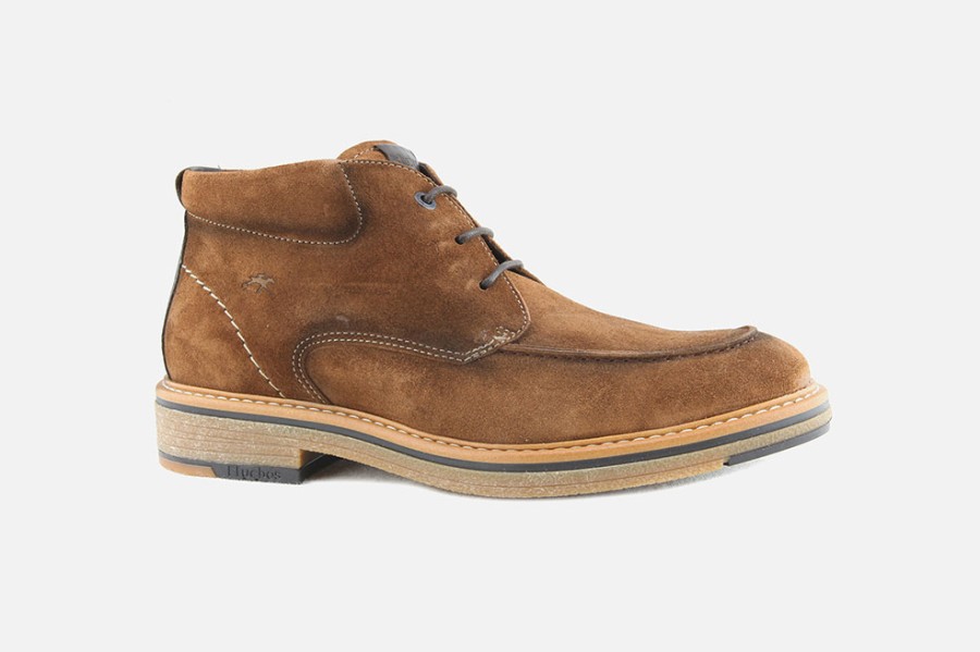 Men Fluchos | Fluchos - Asturias Antilope Lace-Up Boots On Labotte