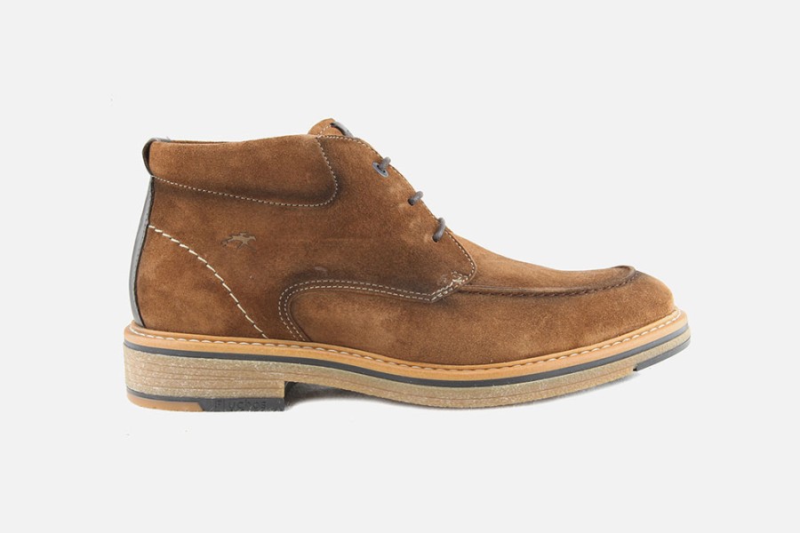 Men Fluchos | Fluchos - Asturias Antilope Lace-Up Boots On Labotte