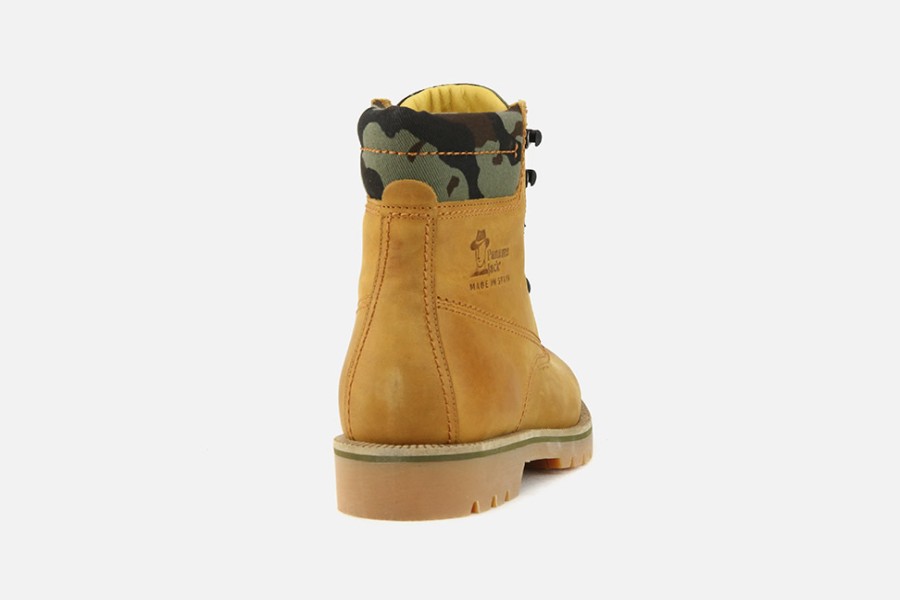 Women Panama Jack | Panama Jack - Panama03 Jungle Green Lace-Up Boots On Labotte