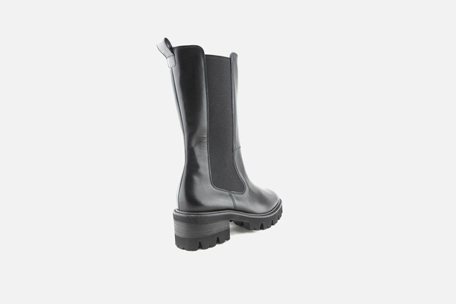 Women Paul Green | Paul Green - Petersen Black Ankle Boots On Labotte