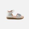 Girls Acebos | Acebos - Abigail Shiny Sandals On Labotte