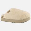 Women UGG | Ugg - Fuzz Sugar Natural Low Slippers On Labotte