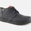 Men El Naturalista | El Naturalista - Meteo Grain Noir Lace-Up Boots On Labotte