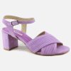 Women Cervone | Cervone - Coliseum Lilas Sandals On Labotte