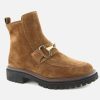 Women Paul Green | Paul Green - Phlox Toffee Ankle Boots On Labotte