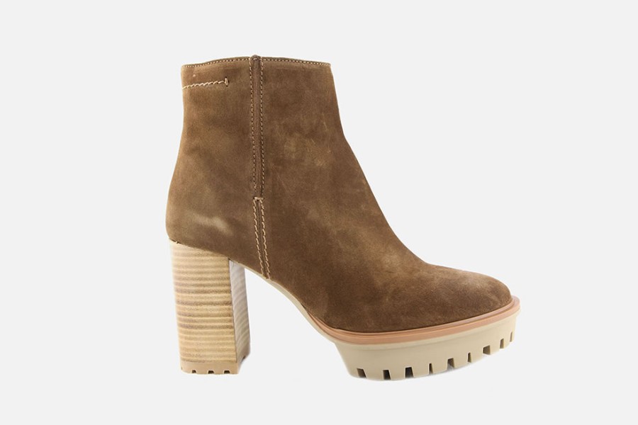Women Pedro Miralles | Pedro Miralles - Fargo Tabacco Ankle Boots On Labotte