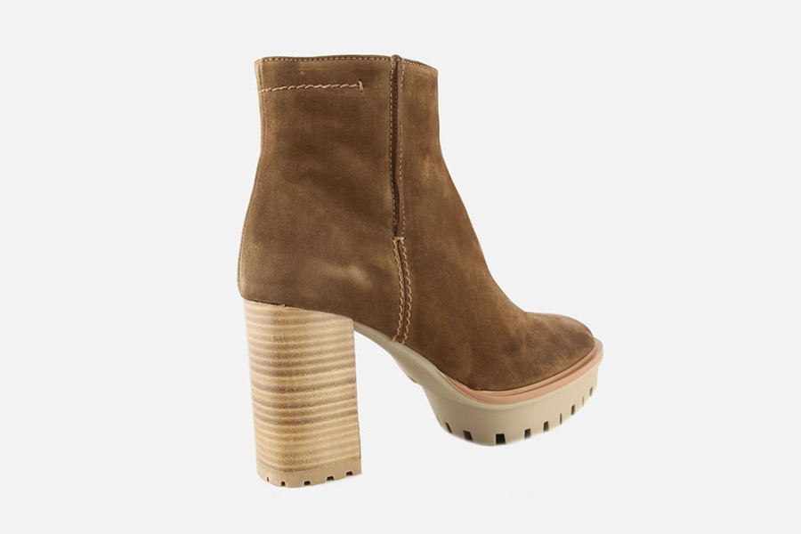 Women Pedro Miralles | Pedro Miralles - Fargo Tabacco Ankle Boots On Labotte