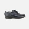 Girls Beberlis | Beberlis - Barney Blue Lace-Up Shoes On Labotte