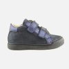 Girls Naturino | Naturino - Lamy Dotty Blue Velcro Shoes On Labotte