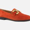 Women Jhay | Jhay - Vertigo Orangeade Loafers On Labotte