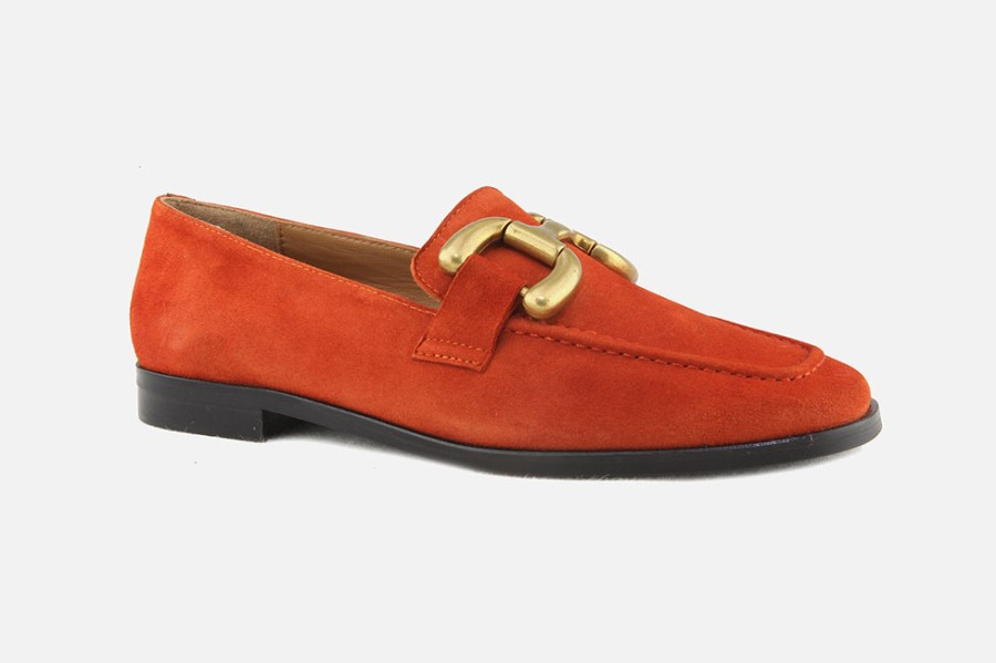 Women Jhay | Jhay - Vertigo Orangeade Loafers On Labotte