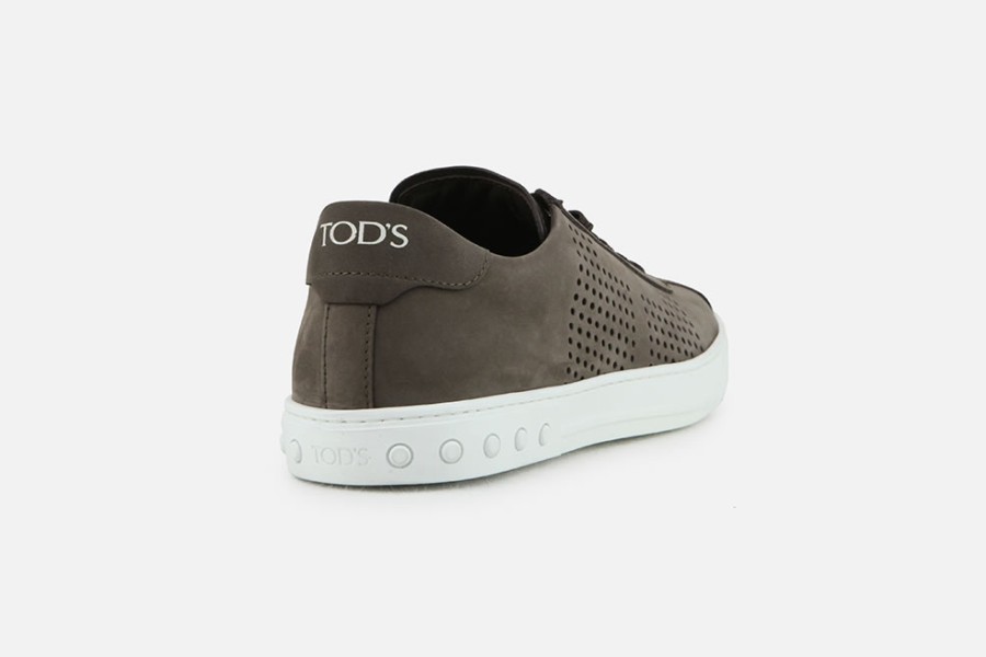 Men Tod's | Tod'S - Tods Sneaker Xy Punched Choco Sneakers On Labotte