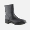 Women Artami | Artami - Concorde Black Ankle Boots On Labotte