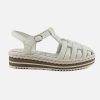 Women Pons Quintana | Pons Quintana - Marantana Milk Sandals On Labotte