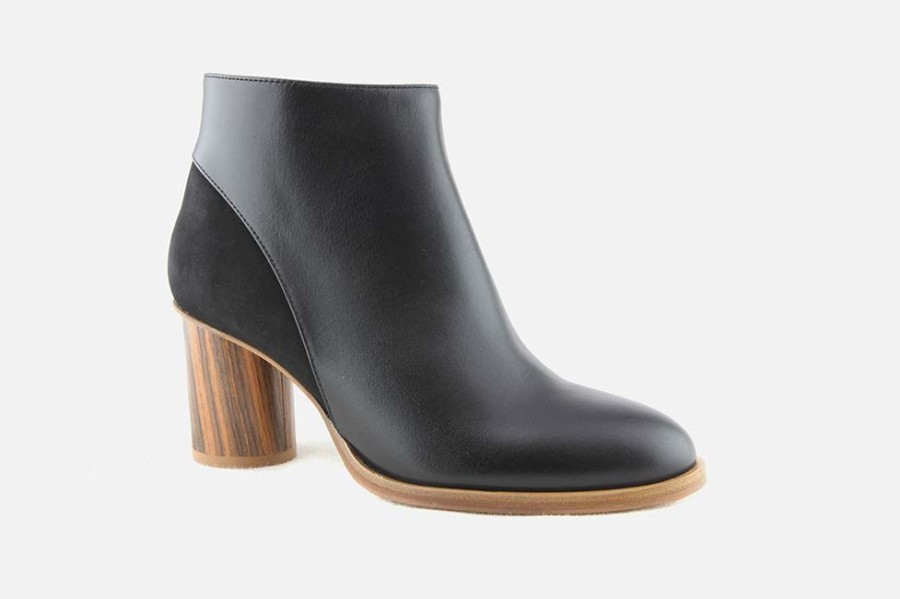 Women Atelier Content | Atelier Content - Vanna Black Ankle Boots On Labotte