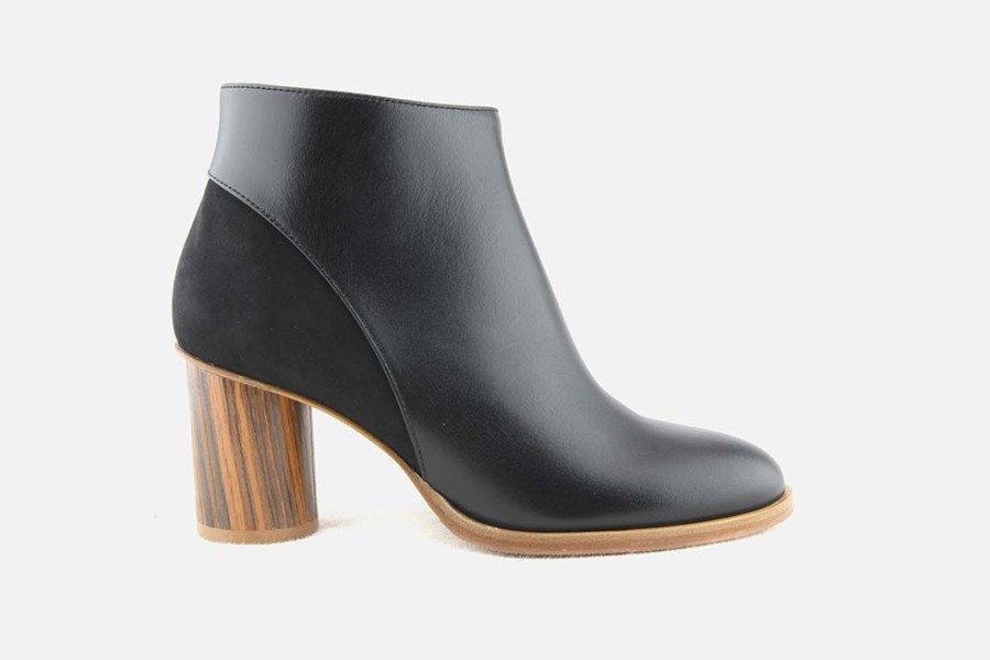 Women Atelier Content | Atelier Content - Vanna Black Ankle Boots On Labotte