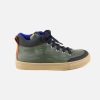 Boys Romagnoli | Romagnoli - Number Kaki Camou Lace-Up Boots On Labotte