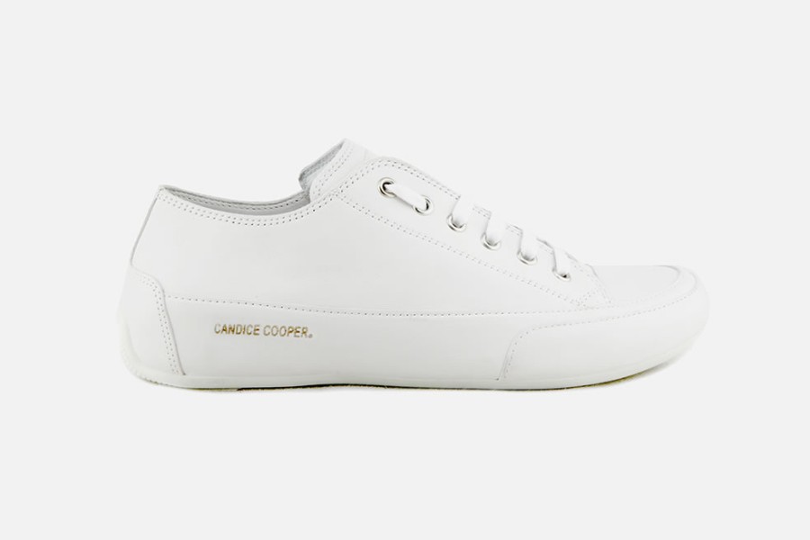 Women Candice Cooper | Candice Cooper - Rock All White Sneakers On Labotte